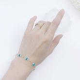 The Nine Turquoise Choker Necklace Set